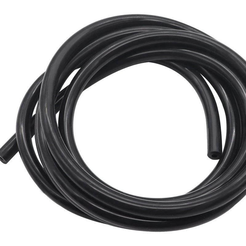 Taiss 6FT ID 3/8 ""(10 مم) خط خرطوم أنابيب السيليكون (أسود)، درجة حرارة عالية 130 رطل لكل بوصة مربعة أقصى ضغط - Image 5